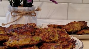 НЕВЕРОЯТНО ВКУСНЫЕ ОЛАДЬИ ИЗ КАБАЧКА С РИСОМ