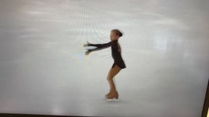 Талант фигуристки Александры Трусовой в 10 лет
