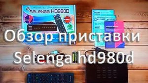 Приставка Selenga HD980D