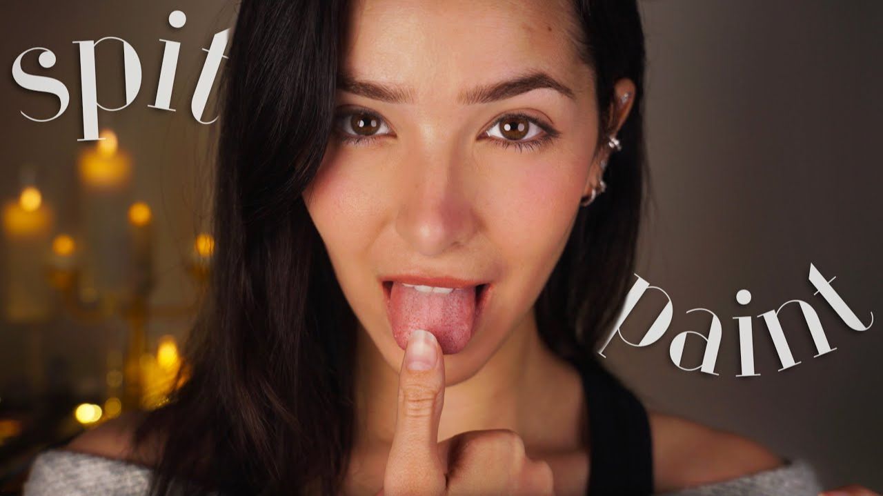 ASMR: Spit Painting You (Intense Mouth Sounds) смотреть онлайн