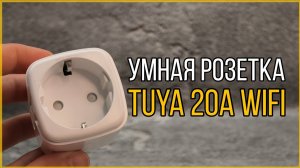 УМНАЯ РОЗЕТКА - TUYA 20A WIFI