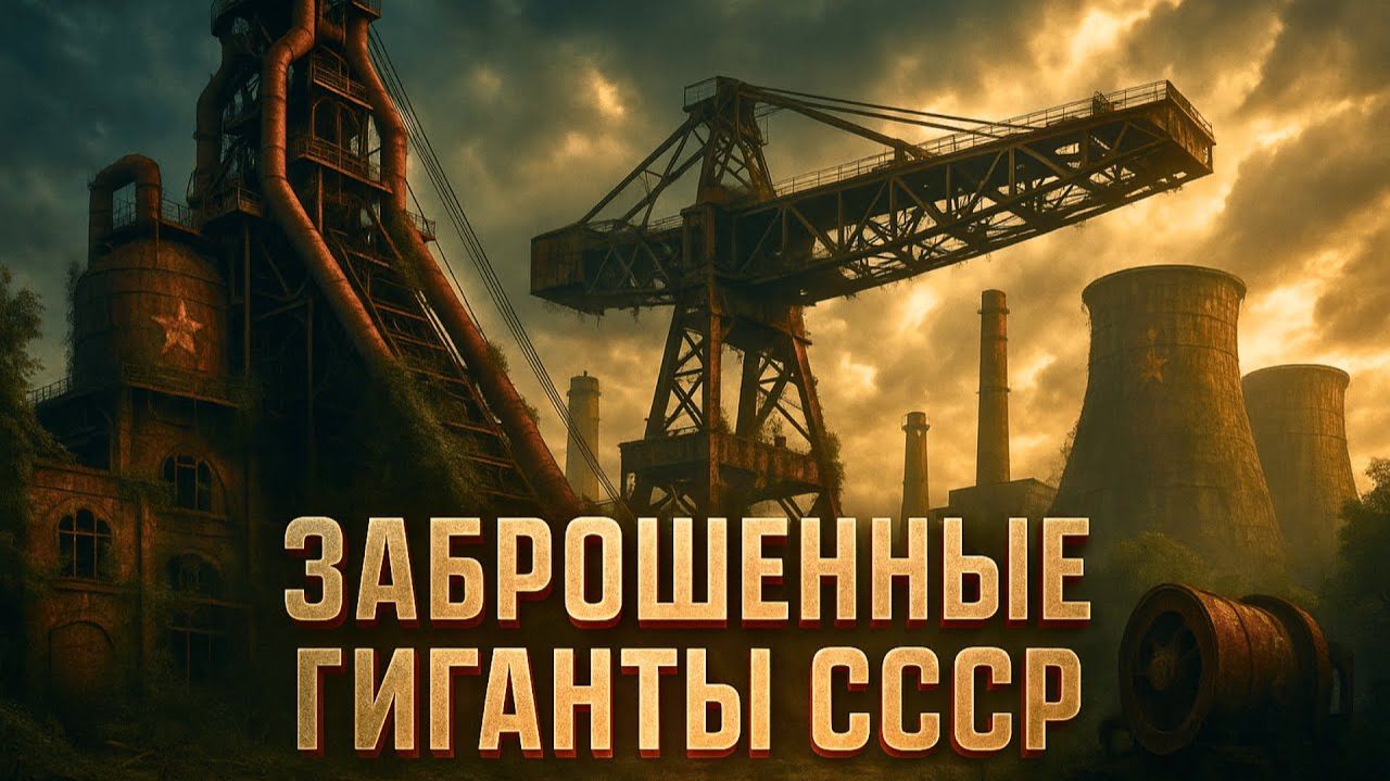 Гигантские Заброшенные стройки СССР Империя великих проектов советской эпохи смотреть онлайн
