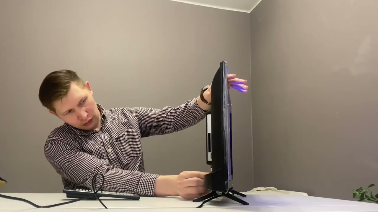 Как настроить кабельное ТВ на телевизоре Hartnes
