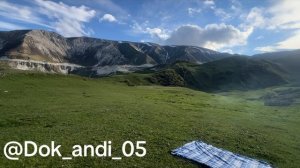 Красивая природа в горах в села Анди Ботлихского района Республики Дагестан