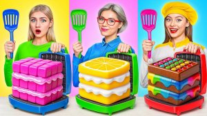 Кулинарный Челлендж# Я против Бабушки # Сумасшедшие Кулинарные Идеи от Multi DO Joy
