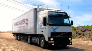 676 / ETS2 1.58 / Volvo FH12 / Казахстан дальнобой.