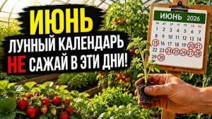Лунный календарь огородника на июнь 2026: посевной календарь и благоприятные дни для посадки овощей