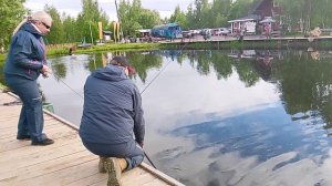 Фореливая рыбалка на 1-м Вип водоёме РК «Фишка Петряиха»