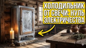 Холодильник от свечи без электричества: почему его уничтожили в 1956 году?