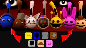 Невероятная коробка ужасов Спрунки, но в версии Otamatone