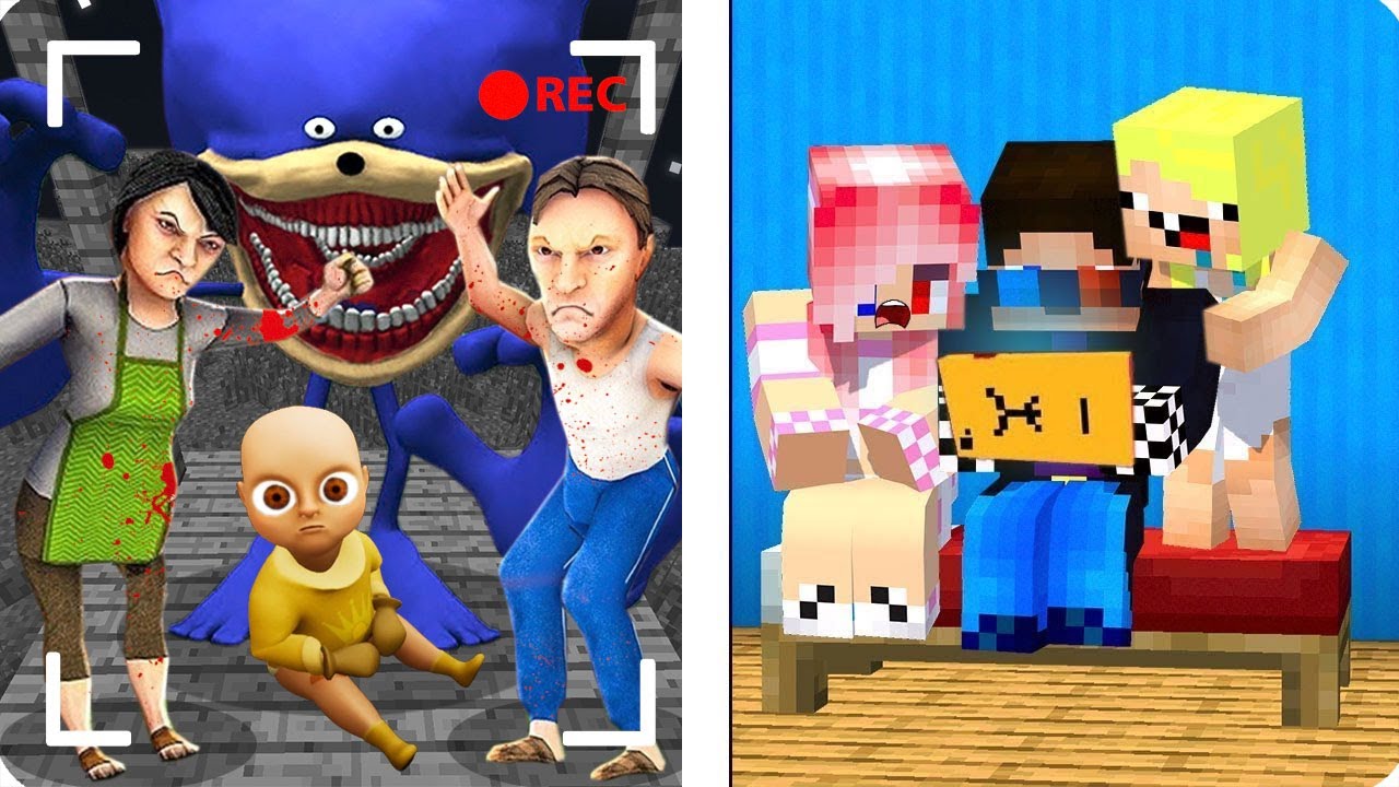 😱100 МИНУТ СЛЕДИМ ЧЕРЕЗ СКРЫТЫЕ КАМЕРЫ В МАЙНКРАФТ! ШЕДИ ЛЕСКА И НУБИК MINECRAFT