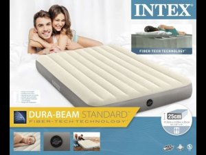 Ремонт надувного матраса INTEX Dura-beam Delux