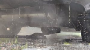 Мойка днища KARCHER после пены от насадки из комплекта.