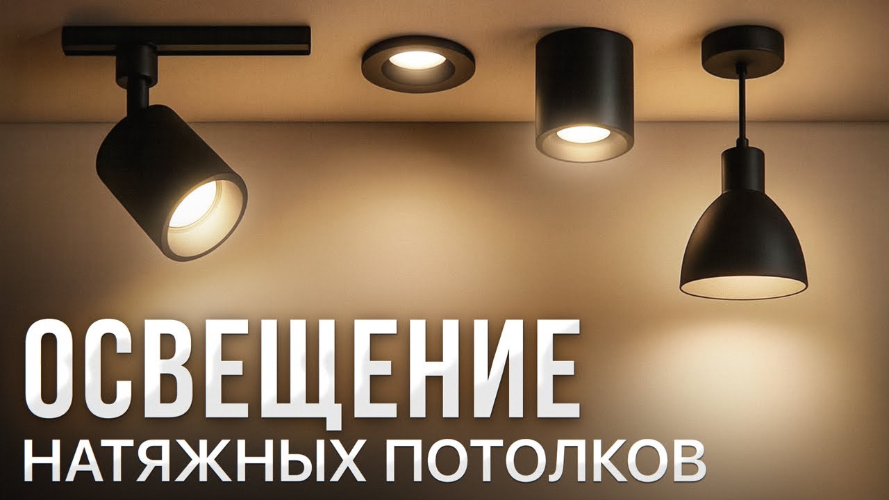 Топ ОШИБОК освещения натяжных потолков. Как сделать, чтобы было УЮТНО? смотреть онлайн