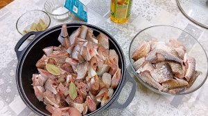 Домашняя рыбная консерва из речной рыбы