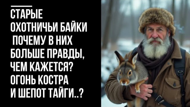 СТАРЫЕ ОХОТНИЧЬИ БАЙКИ – Почему в них больше правды, чем кажется? Огонь костра и шепот тайги смотреть онлайн
