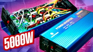 Мощный преобразователь 12-220 5000W обзор тест