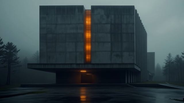 After the Departure ｜ Dark Abandoned Architecture ｜ Post-Apocalyptic Calm Ambient