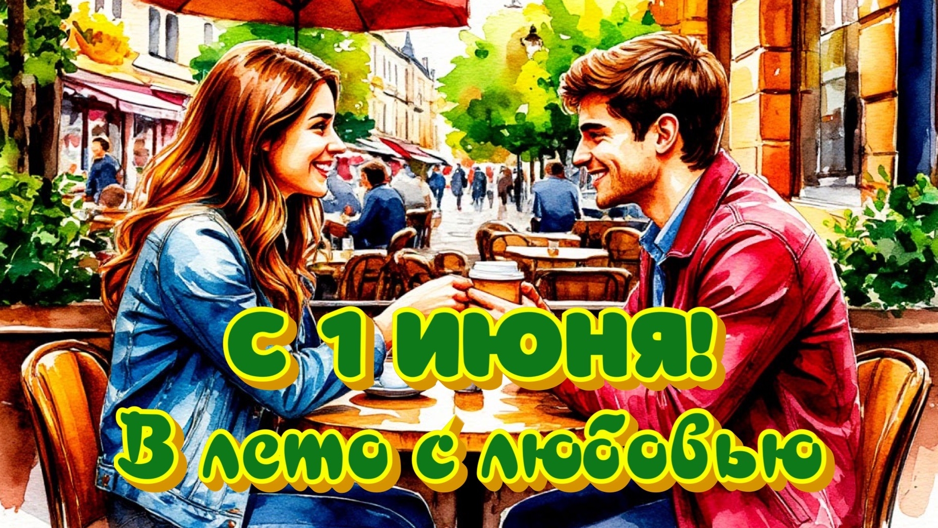 Здравствуй лето! Самая лучшая музыкальная открытка.