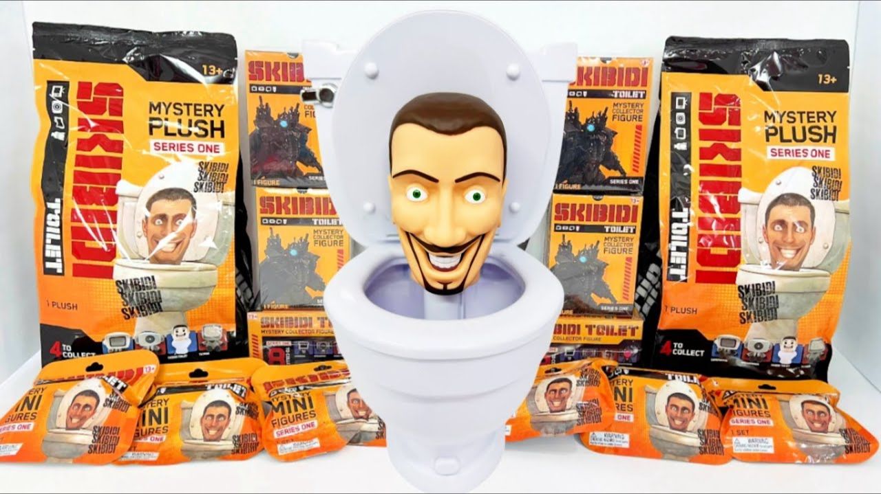 Миниатюрная коллекционная фигурка «Туалет» Игрушка SKIBIDI TOILET! Распаковка и Обзор ярких игрушек! смотреть онлайн