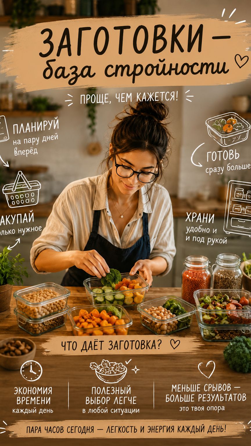 Заготовки — база стройности #заготовки #планирование #питание #нутрициолог