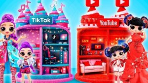 K-Pop Охотницы на Демонов: строим дом в стиле TikTok и YouTube!