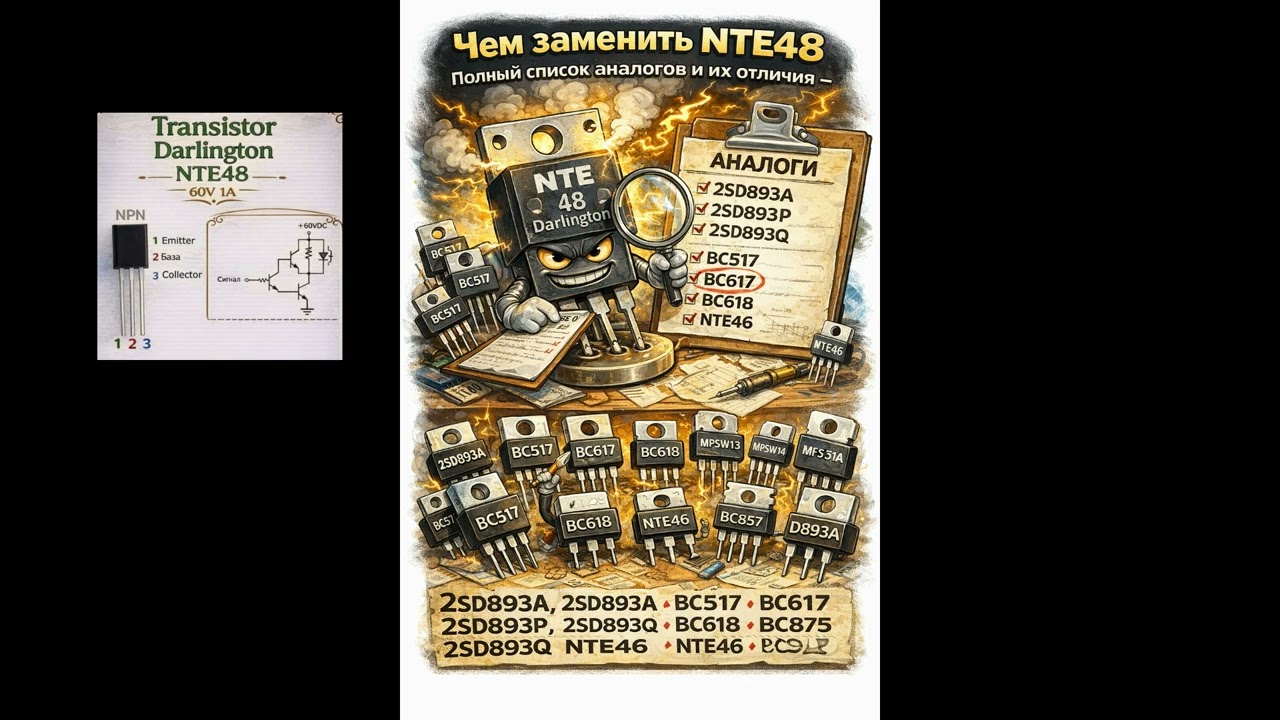 Полный справочник аналогов транзистора