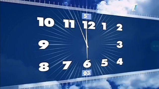 Часы с 44 сек. и начало новостей (Первый канал Евразия, 04.09.2020 18:00) смотреть онлайн