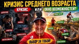 Кризис среднего ! Кризис или окно возможностей?