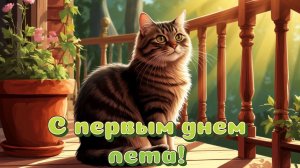 С наступившим летом. Роскошная музыкальная открытка.