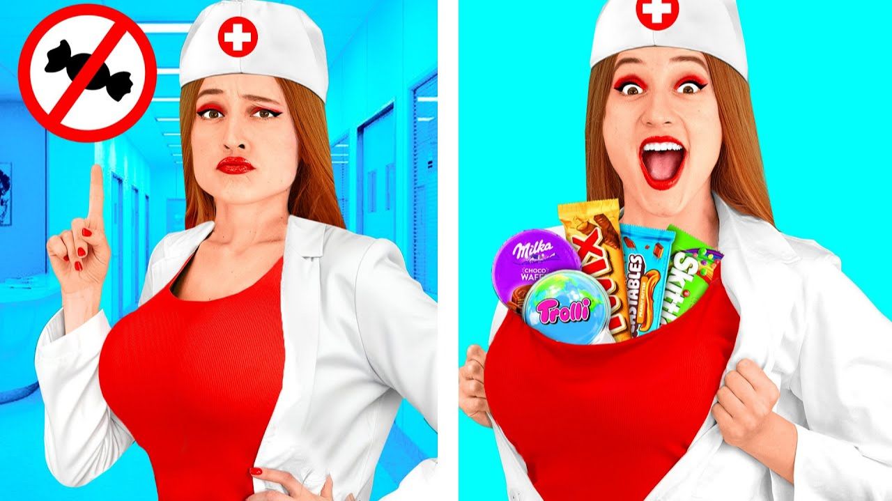 Как Пронести Еду в Больницу # Эпичная Битва с Едой от 4Teen Challenge смотреть онлайн