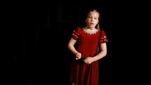 Баранова Ксения читает «Страшный  рассказ» А. Усачева