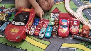 коллекция тачек cars миша