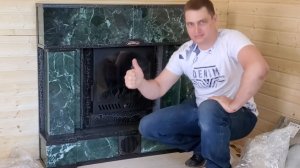 Портал в змеевике для печи Амфора от Редмис