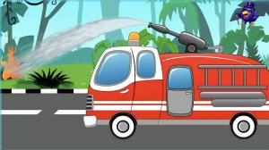 МУЛЬТИК ДЛЯ ДЕТЕЙ ПРО 🚒ПОЖАРНУЮ МАШИНКУ. СМОРТИМ КАК ОНА УСТРОЕНА И ДЛЯ ЧЕГО НУЖНА. МУЛЬТФИЛЬМЫ.