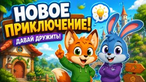 Лисёнок и Зайчонок: начало дружбы | Новый добрый мультик для детей