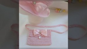 🌸Сегодня у меня готова новая работа- комплект для девочки , юбочка, шляпка и сумочка. 🌸