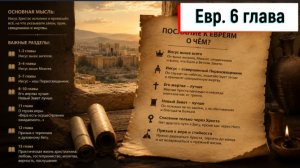 Евреям 6:1-20