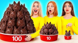 100 Слоев Еды Челлендж # Забавные Кухонные Лайфхаки от Multi DO Joy