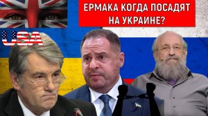 Ермака когда посадят на Украине? Россия почему не возбуждает уголовное дело против Ющенко? Вассерман