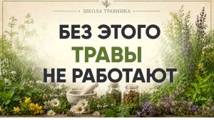 Школа Травника - изучение трав для себя и семьи
