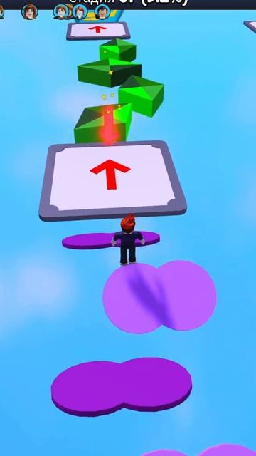Прохождение Паркура в ROBLOX