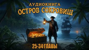 Остров сокровищ. Аудиокнига. 25-34 главы. Роберт Льюис Стивенсон. Литература приключения.