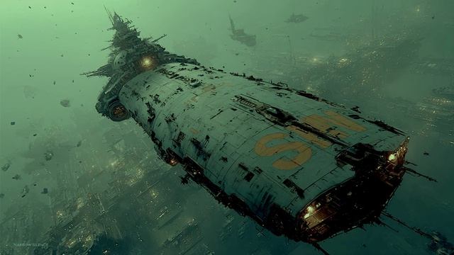 (NO MID-ROLL ADS)  S. I. N. Vessel ｜ 3 Hours Sleep Atmospheric Ambient Music ｜ Sci Fi Soundscape