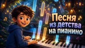 Игра на пианино | Винни пух | из мультфильма