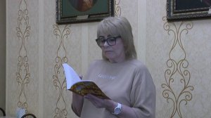 А Евсеева . выступление на Презентация книги К.  Борподулиной