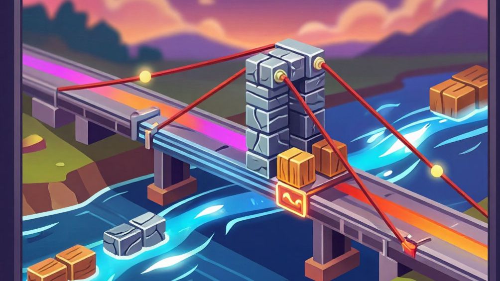 Bridge Constructor (Конструктор мостов). Стрим! смотреть онлайн