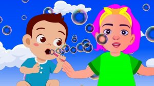 Мыльные Пузыри # Лопайте пузыри # Детские Песни - Kuku and Cucudu На Русском