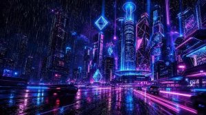 Cyberpunk Gaming Mix 🎮 1 Hour Synthwave BGM for Gaming & Focus  Neon Horizon