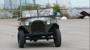 Динамический показ командирской машины ГАЗ-67Б, выставка «Моторы Войны», 30 мая 2026